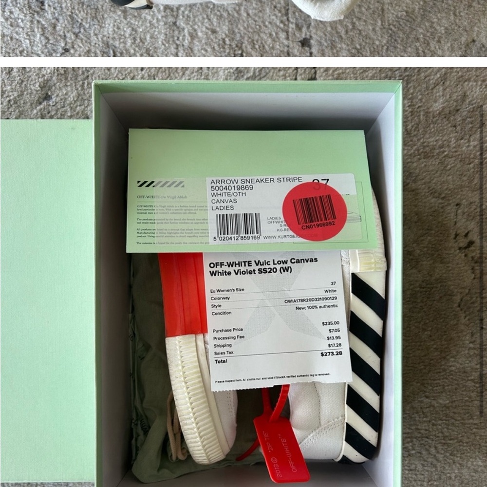 Off-White Athletic Socks White and Black